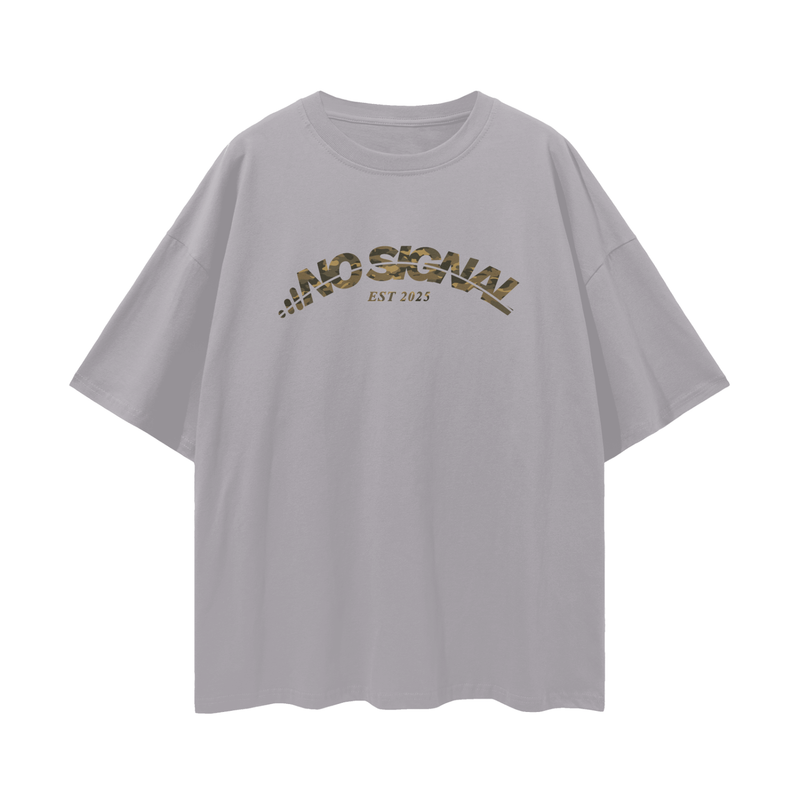 NO SIGNAL DROP SHOULDER T-SHIRT