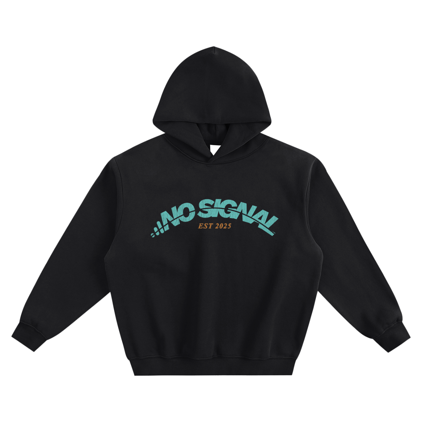 NO SIGNAL CLASSIC BOXY HOODIE