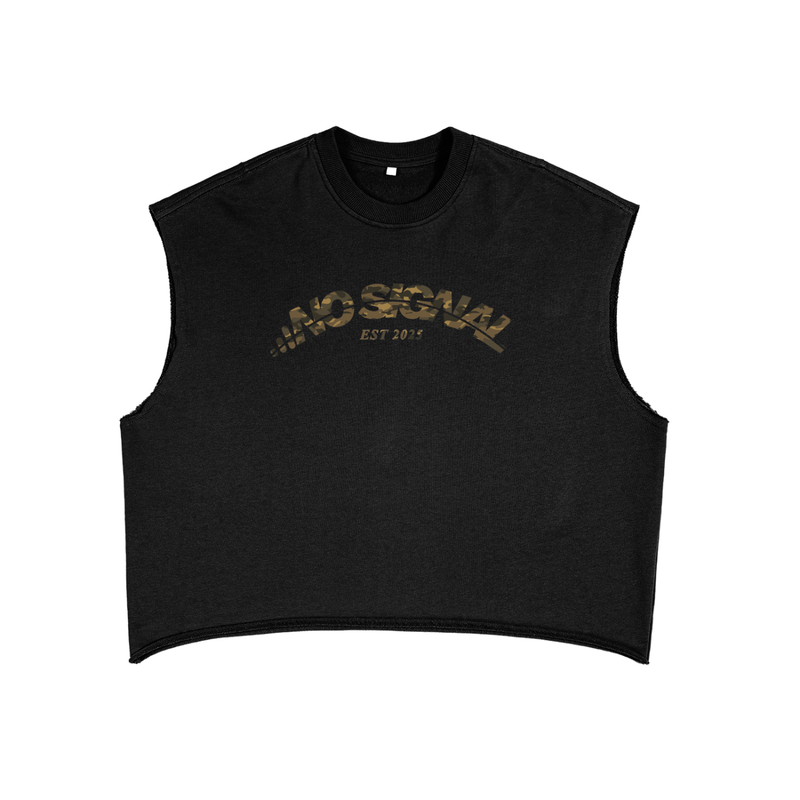 NO SIGNAL BOXY TANK TOP