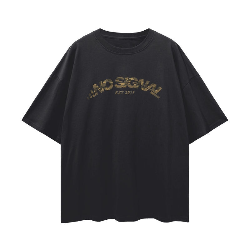 NO SIGNAL DROP SHOULDER T-SHIRT