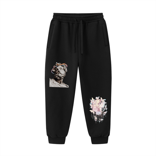 Essential Drawstring Jogged Sweatpants